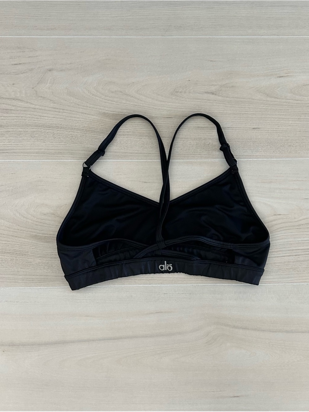 black alo yoga sports bra
